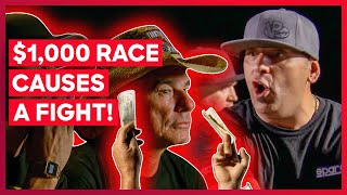 Farmtrucks 1000 Bet Gets Big Chief In A Fight  Street Outlaws [upl. by Joeann]