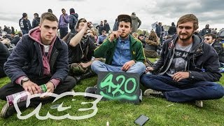 Celebrating 420 with Londons Weed Fanatics [upl. by Norda]