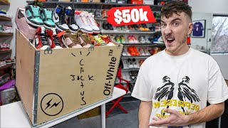 Unboxing A 50000 Sneaker Mystery Box [upl. by Amandy]