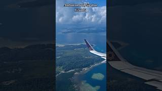 Andaman and Nicobar islands flight views😱😱😱 viralshorts [upl. by Nayhr]