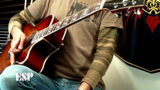 ESP Guitars Rowan Robertson demos the LTD Xtone AC10E [upl. by Attenyl]