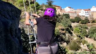 Vía Ferrata quotEls Miradorsquot de Vistabella del Maestrat puesta en valor del entorno natural [upl. by Auburn]