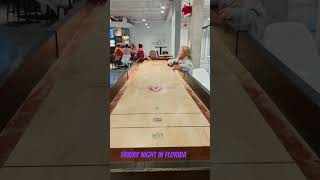 Frannie is great at shuffleboard [upl. by Cymbre]