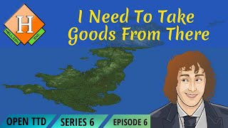 I Need To Take Goods From There  🚂 OpenTTD 🚄 UK Quad Challange Lets Play S6 E6 [upl. by Nallak]