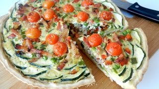 QUICHE de VERDURAS ¡¡Receta muy fácil [upl. by Ettenav]