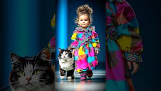 Baby Cat and Dog PopArt Fashion Show  CUTENESS OVERLOAD [upl. by Ashti239]