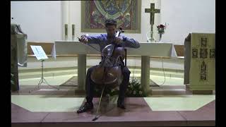 Live premiere of quotDuendequot for cello solo by Elisenda Fabregas Roger Morello Ros cello [upl. by Cristine]