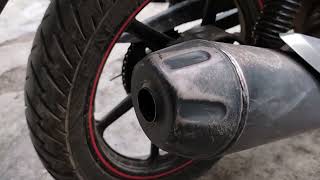 TVS Apache RTR 160 Exhaust Sound amp Engine Noise  The Beast Apache  MR RITURAJ HINDUSTANI apache [upl. by Nylanaj281]