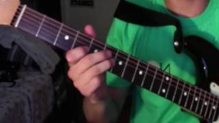 Bridges Guitar Tutorial 3 Solo [upl. by Refinneg]