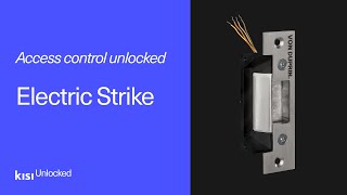 How to install an electric strike or electric lock [upl. by Rednaskela324]