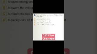 CSCS Test UK  CSCS Card UK 2024 constructionsafety cscscard buildingcareers english exam [upl. by Myrta]