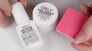 ORLY NAIL RESCUE  TUTORIAL [upl. by Stephen]