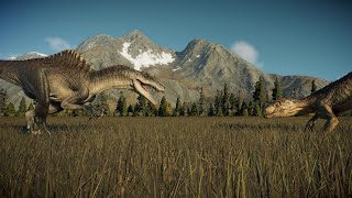 Spinoraptor vs Indoraptor [upl. by Alaehcim]