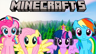 My Little Pony Plays Minecraft 5 [upl. by Jourdain14]