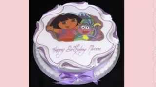 Dora the Explorer Cakes  Collection of 300 cake designs pops and toppings For Birthdays [upl. by Nehgem]