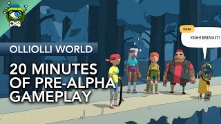 OlliOlli World  20 Minutes of PreAlpha Demo Gameplay [upl. by Llirpa]