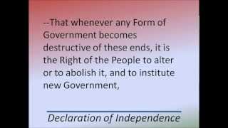 Declaration of Independence  Hear and Read the Full Text  Thomas Jefferson [upl. by Dranrev]