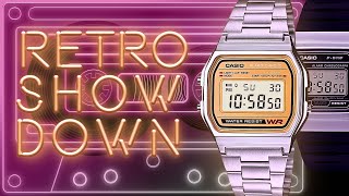 Cheap Retro Watch Comparison Casio A158  Better than the F91 [upl. by Amimej770]