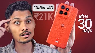 Moto Edge 50 Neo Review after 30 Days  Almost PERFECT BUT Camera Lagging Issue [upl. by Rockel]