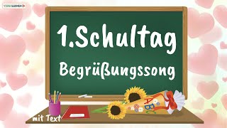 Erster Schultag Begrüßung Song Erster Schultag Lied Begrüßung YouTube TOP Video [upl. by Analed207]