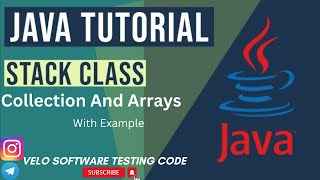 ArrayList Stack Tutorial Java [upl. by Esinrahc]