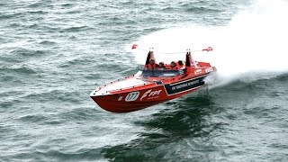 Cowes Torquay Cowes Race 2008  with sound [upl. by Einhpad]