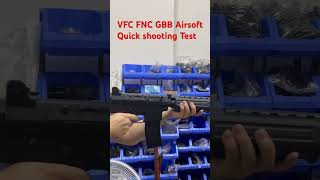 VFC FNC GBB Airsoft Quick Shooting Test Trench Airsoft [upl. by Yenobe623]