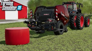 This Bailer Wraps In 3 Seconds amp goes 24mph  Farming Simulator 22 [upl. by Odelet]