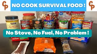 Emergency Survival Food For Your Prepper Pantry No Cooking [upl. by Pelagias392]