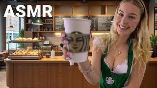 FLIRTY ASMR BARISTA ☕️ [upl. by Anayra]