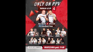 Studio przed galą  MMAVIP 4 [upl. by Corder]