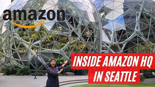 What it’s like inside Amazon USA office Amazon Office Tour  Albeli Ritu [upl. by Anauqal931]