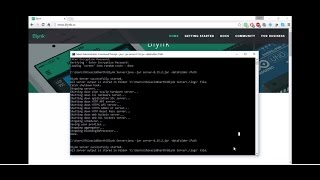 Creating a Blynk Local Server In Windows [upl. by Nohsal]