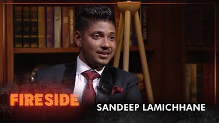 Sandeep Lamichhane Cricketer  Fireside  22 February 2021 [upl. by Tate]