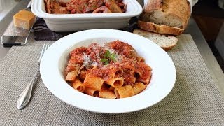 Meat Sauce Recipe  Pasta Sauce  Sunday Sauce  Red Sauce [upl. by Reeves]