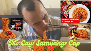 Mì Cay Samyang Level 07 The Spiciest Noodle Challenge [upl. by Adniles908]