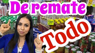 😱Nueva tienda de remates de abarrotes lo mismo que Walmart pero mucho más barato [upl. by Tolliver]