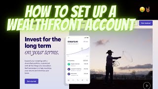 How To Set Up A Wealthfront Investment Account 2023  Easy Step For Opening Wealthfront Account 2023 [upl. by Norrahc]