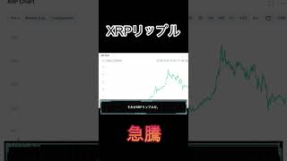 【仮想通貨】リップル（XRP）急騰の兆し [upl. by Mcguire]