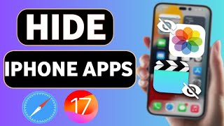 How To Hide iphone Apps  Hide iphone Apps without third Party Application  Hide iOS Apps [upl. by Aissenav591]