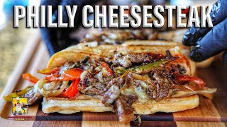 Philly Cheesesteak with MrMakeItHappen [upl. by Nnylaj]