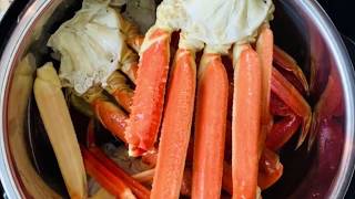 Instant Pot Crab Legs in 2 minutes [upl. by Beverie]