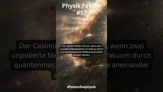 Der Casimir Effekt shorts physik physics wissenschaft science [upl. by Juana]