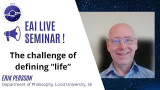 TrailerEAI Seminars The challenge of defining life [upl. by Thomsen958]