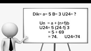 Tugas matematika baris Aritmatika [upl. by Nomad]