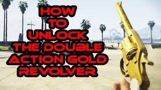 GTA5  NEW SECRET DOUBLEACTION GOLD REVOLVER  LOCATIONS NEW GTA5 ONLINE WEAPON [upl. by Lachlan941]