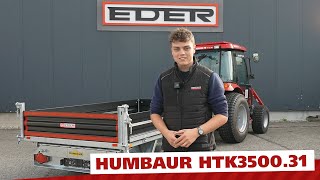 Humbaur HTK350031  Vorstellungsvideo  EDER Anhängercenter [upl. by Metsky252]