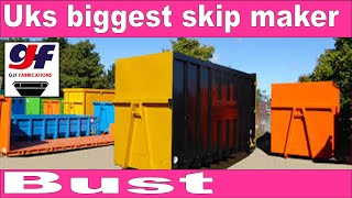 UKS Largest Skip Maker Closing Bad Times For Skip Game [upl. by Alard]