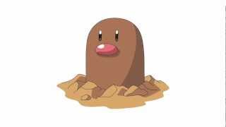 Pokemon Cries  Diglett  Dugtrio [upl. by Nnelg]