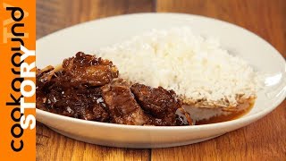 Adobo di maiale  Ricetta filippina molto saporita [upl. by Celesta]